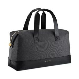 Azzaro Weekend Large Duffle Bag Black NWT